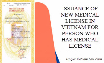 Issuance of new medical license in Vietnam for person who has medical license abroad