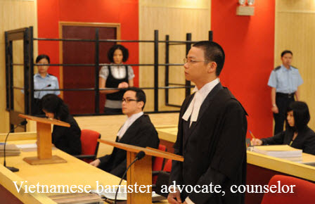 Vietnamese barrister, advocate, counselor